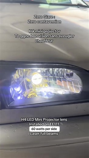 Zero Glare : Zero Contravention Zero Point , Permit a point pas fer zot peur si zot setup bon et phare bien calibrer ! Sa upgrade la li pu ban dimune ki ggne difficulter pu rouler asoir avec ampoule halogen , sa li ene bon upgrade kot pas pu ggne problem