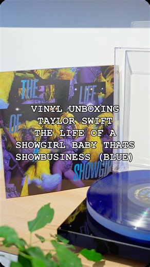 𝐌 || 𝐯𝐢𝐧𝐲𝐥 𝐜𝐨𝐥𝐥𝐞𝐜𝐭𝐢𝐨𝐧 on Instagram: "Unboxing of Taylor Swifts new album: 'The Life of a Showgirl' on a Baby, That’s Showbusiness blue translucent with black marbling and gold glitter (lakeside beach blue sparkle) vinyl 💙 Song: 'Elizabeth Taylor' Which is your favorite song from the album? Let me know in the comments! 🗣️ 🏷️ #taylorswift #taylorswiftedits #thelifeofashowgirl #tloas #ophelia #taylorswift13 #exclusive #exclusivevinyl #vinyl #bluevinyl #vinylcollection #signed #si