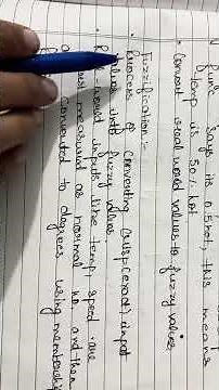 Fuzzification in Fuzzy Logic 📊 | Step-by-step explanation #Fuzzification #ai #machinelearning