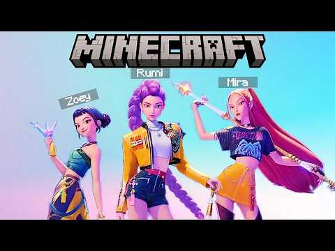 KPOP DEMON HUNTER LLEGA A MINECRAFT | K-POP DEMON HUNTER Minecraft Mod