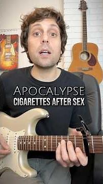 Apocalypse - Cigarettes After Sex - Guitar Tutorial #guitar #tutorial #apocalypse #easyguitar