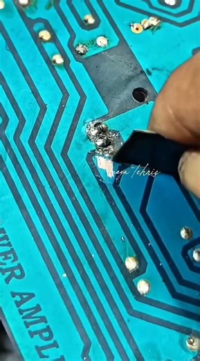 PCB track lines pcb with Soldring