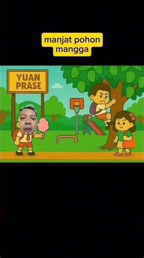 climbing a mango tree || #animation #cartoon #it