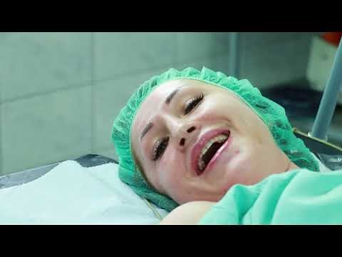 Going under anaesthesia, reaction in few seconds