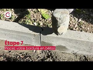 Comment poser une bordure en béton pour aménager votre extérieur ? | Guide facile