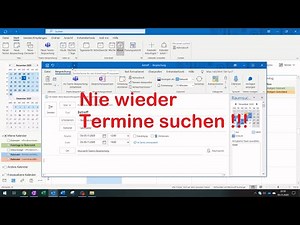 Outlook Termine schneller planen
