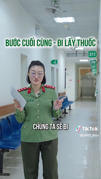 Quy trình thăm khám Bệnh viện YHCT - Bộ Công an