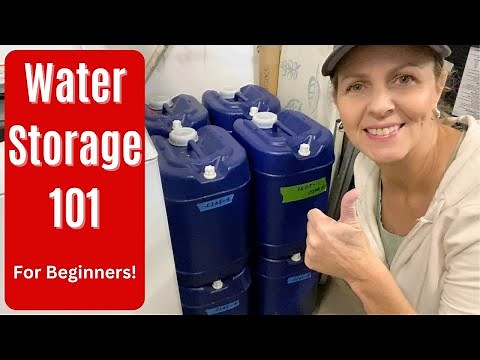 Easiest Way to Store Water Long Term for ANY Emergency!
