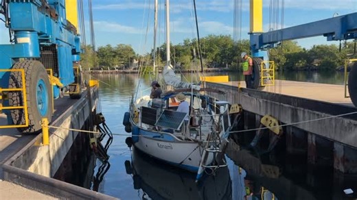 Captain Elizabeth (Capi) on Instagram: "pre purchase survey and sea trial #westsail32 #boatsurvey #boatsurveyor #e2yachtservices #yachtsurveyor"