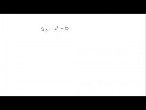 Matematik 2b: Andragradsekvationer (del 1)