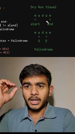 DAY 12 – Valid Palindrome | Logic Building In 30 Days #dsa #logicbuilding