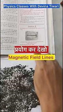 Magnetic Field Lines LIVE Experiment 🧲 #physicsshorts magnetism
