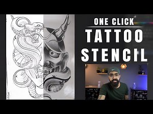 HOW TO MAKE TATTOO STENCIL EASILY?