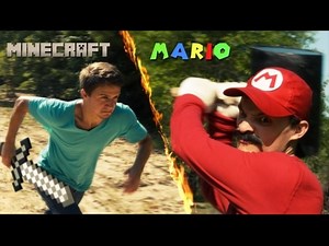 Mario vs Minecraft (HD)