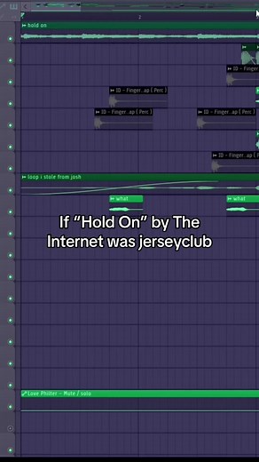 Jerseyclub Remix of 'Hold On' by The Internet