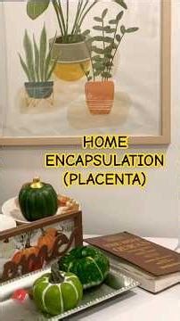 How to Encapsulate Your Placenta at Home. #part1 #encapsulation