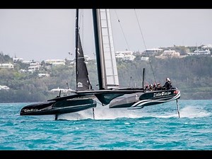 How America's Cup boats fly
