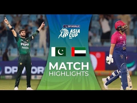 Pak Vs UAE full match highlights