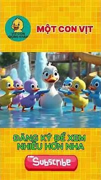 Một con vịt - Chú vịt con mới nhất 2025 - Hoạt hình nhạc thiếu nhi vui nhộn nhảy cực sung