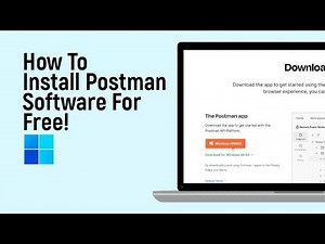 How to Install Postman Software For Free on Windows [easy]