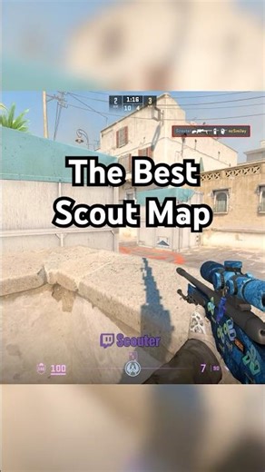 the best Scout Map 🤫 #scout #cs2 #4k #clips #ssg08