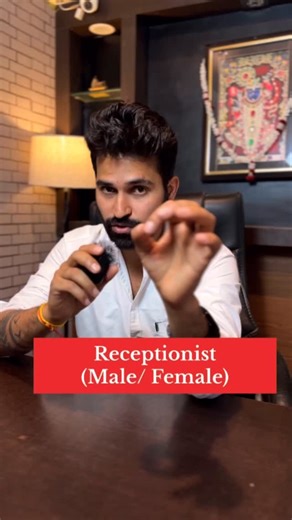 Rajat Menaria on Instagram: "✨ Udaipur Job Alert – Salon Requirement ✨ Udaipur ke ek reputed Salon me Receptionist ki requirement hai 👇 👨‍💼 Male Receptionist 👩‍💼 Female Receptionist 📍 Location: Udaipur 💼 Job Type: Receptionist (Front Desk) 🎓 Qualification: Basic knowledge / Communication skills 💰 Salary: Interview ke time discuss hogi #udaipur #hiring #jobs #like #recepetion"
