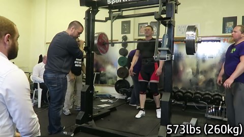 1,554 lbs (705kg) Powerlifting Total at 218 lbs Bodyweighht