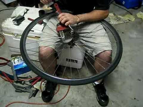 Free Fixie! How to remove a cassette without special tools