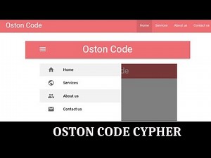 How to create a Simple and Responsive Sidenav