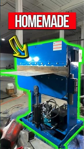 DIY Press Brake for Metal Fabrication and Manufacturing