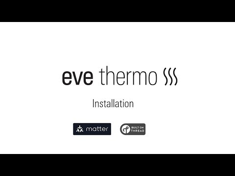 Eve Thermo (5. Gen.) Installation (Deutsch)