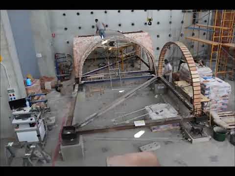 Construction of a masonry cross vault. A new point of view