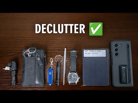My Minimalist and Efficient Everyday Carry (EDC): Productivity & Content Creation