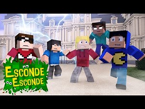 Minecraft: LIVRO TAZERCRAFT! (Esconde-Esconde)