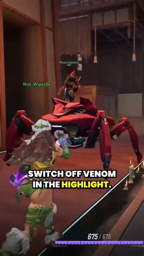 Clutch mid-game character switch: switching off Venom to single-handedly wipe the enemy
