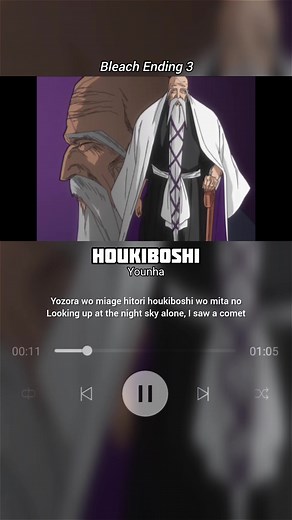 Younha - Houkiboshi | Bleach Ending 3