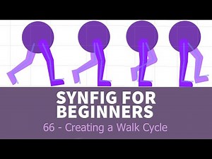 Synfig for beginners: 66 - Walk Cycle in Synfig