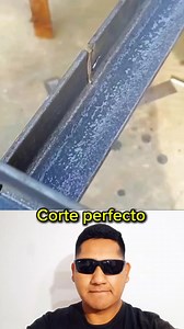 3.4M views · 29K reactions | Corte perfecto para el metal. ✂️ #Corte #metal #metalmecanica #soldar #tips #ideas | Lancer Tips | Facebook