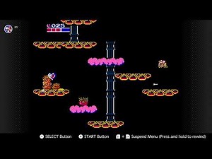 NES Kid Icarus level 3-2 100% Walkthrough complete cheat codes and pro strategy in description