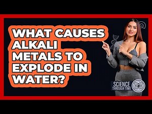 What Causes Alkali Metals To Explode In Water? - Science Through Time