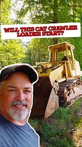 Will It Start? Cat Crawler Loader! Quick Take! | HF Outdoors