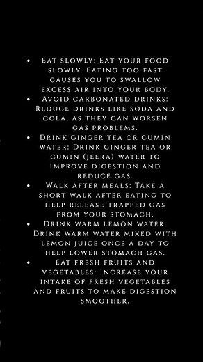 Natural Tips to Reduce Stomach Gas 🌿 | Simple Ways to Improve Digestion