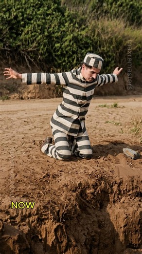 1917 Chaplin's Funniest Escape!😂#charliechaplin #theadventurer #silentfilm #4k #ai #remastered