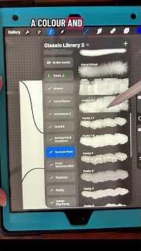 How to select specific areas of your line drawing in Procreate