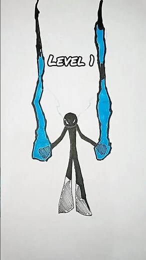 How to Draw Stickman in Different Steps | #artcommunity #art