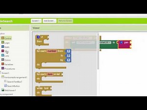 MIT App Inventor Tutorial 12 - Google Search (Create your own search engine!)