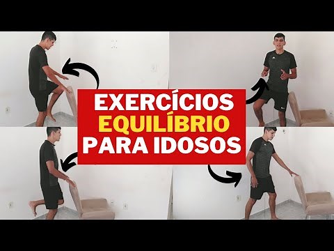 EXERCÍCIOS DE EQUILÍBRIO PARA IDOSOS
