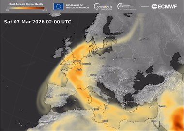 'Intense' Saharan dust plume to sweep Europe