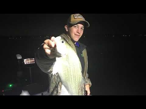 Night fishing trips on Cedar Creek Lake
