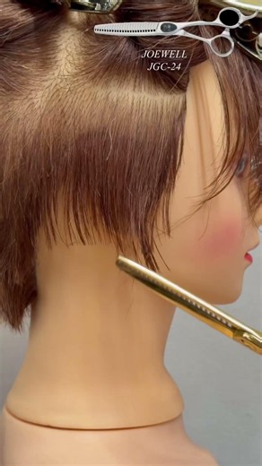 上品なショートカット/Short Haircut #hair #hairstyle #숏컷스타일 #숏컷